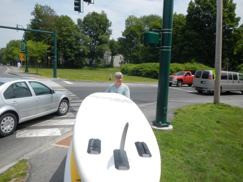 Weird creatures portaging through downtown Westbrook.
